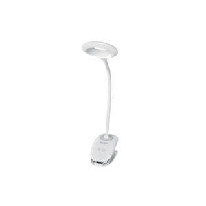Lámpara escritorio LED 4 W recargable c/clip 3 intensidades 49201