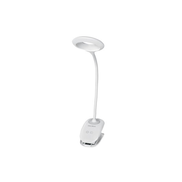 Lámpara escritorio LED 4 W recargable c/clip 3 intensidades 49201