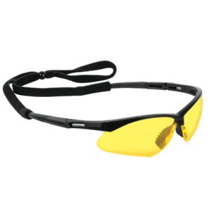 Lentes seguridad ambar antiempaño c/cordón ajustable Sport 15174