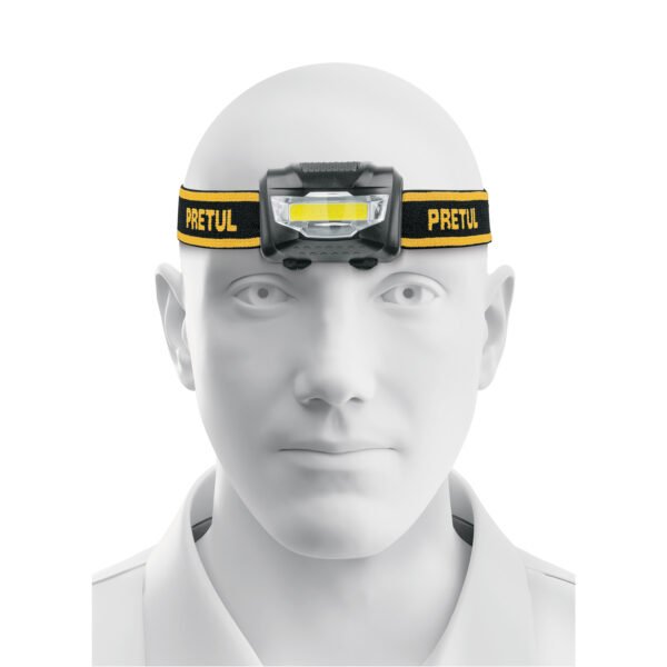 Linterna de minero LED 100 lm de 3 pilas AAA PRETUL 27083