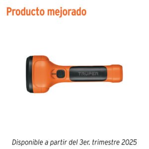 Linterna plástica 1 LED 200 lm recargable Truper 19847