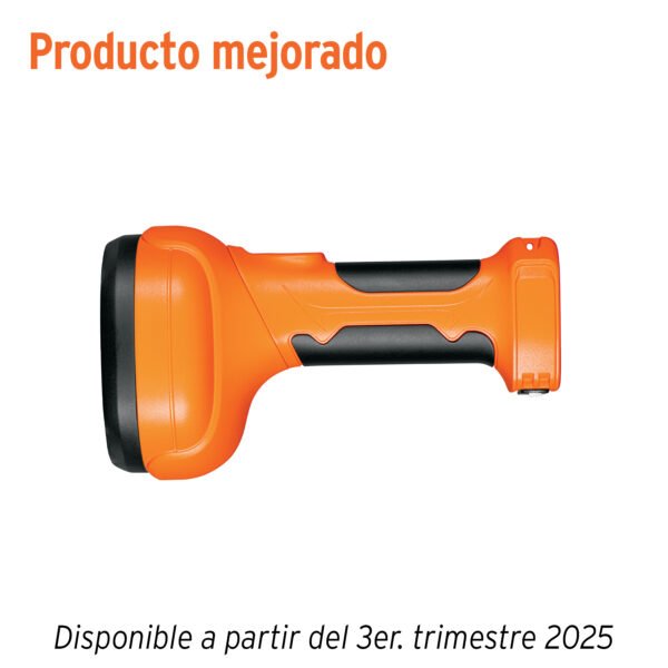 Linterna plástica 1 LED 150 lm recargable Truper 16005