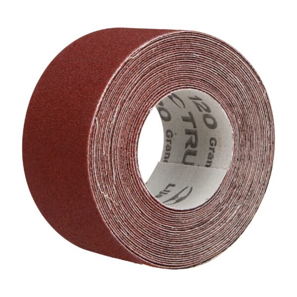 Rollo de 5 m de lija para plomero grano 120 ancho 1-1/2 100661