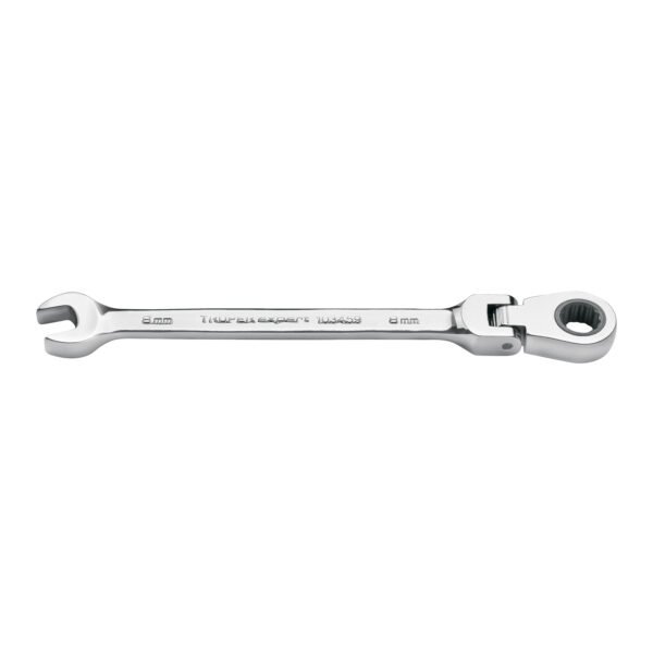 Llave combinada con matraca 8 mm flexible Expert 103459
