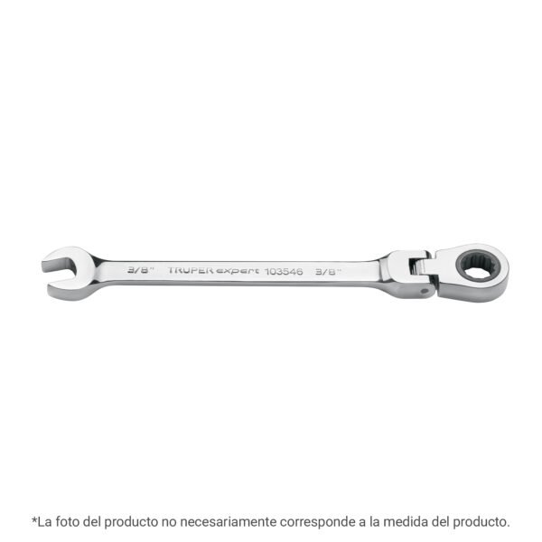 Llave combinada con matraca 13 mm flexible Expert 103447