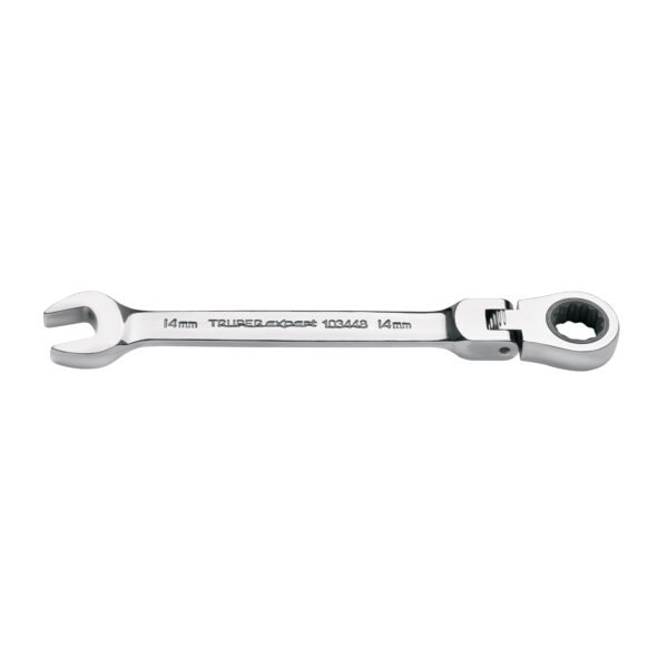 Llave combinada con matraca 14 mm flexible Expert 103448
