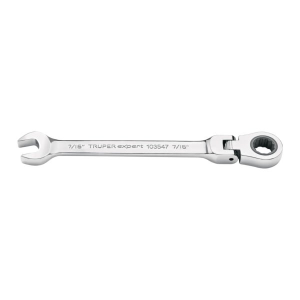 Llave combinada con matraca 7/16 flexible Expert 103547