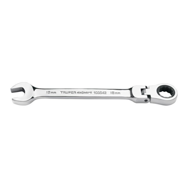 Llave combinada con matraca 18 mm flexible Expert 103542
