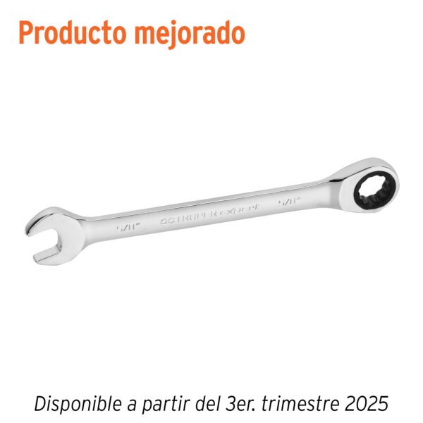 Llave combinada con matraca 5/8 x 202 mm largo Expert 15740
