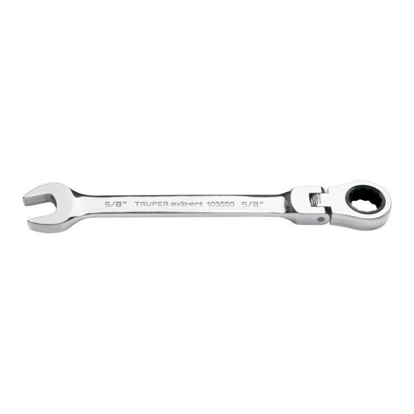 Llave combinada con matraca 5/8 flexible Expert 103550