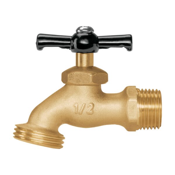 Llave p/manguera de latón 100g 1/2 blíster PRETUL 23145