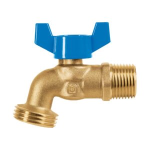 Llave de esfera de latón 1/2 con rosca para manguera Foset 49053