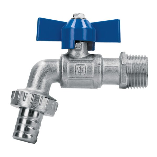 Llave de esfera c/maneral corto latón 130gr 1/2 Foset 48308