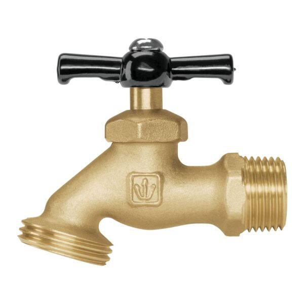 Llave p/manguera de latón 100g 1/2 granel BASIC 49074