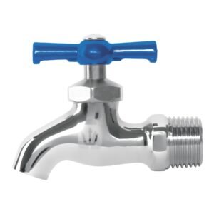 Llave de nariz de latón cromado 135 g entrada 1/2 Foset 49086