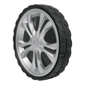 Ensamble de rueda y llanta trasera12 Truper 14643