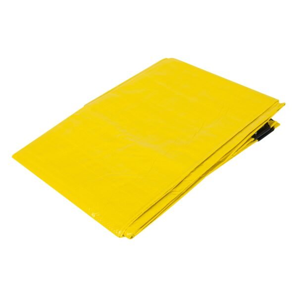 Lona de polietileno 2 x 3 m amarilla 110 g/m2 PRETUL 23739