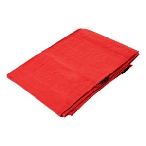 Lona de polietileno 3 x 3 m roja 110 g/m2 PRETUL 23764