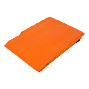 Lona de polietileno 3 x 4 m naranja 110 g/m2 PRETUL 23757