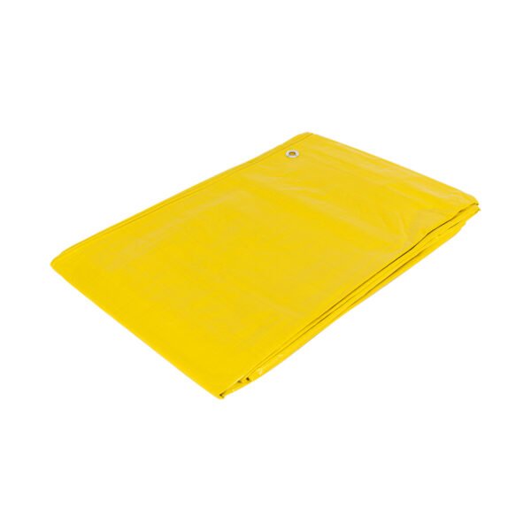 Lona de polietileno 3 x 5 m amarilla 110 g/m2 PRETUL 26160