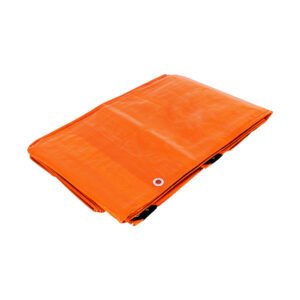 Lona de polietileno 3 x 5 m naranja 110 g/m2 PRETUL 26142
