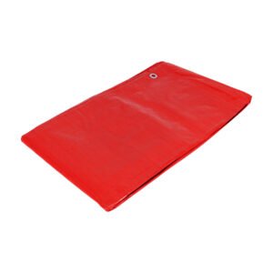 Lona de polietileno 3 x 5 m roja 110 g/m2 PRETUL 26154