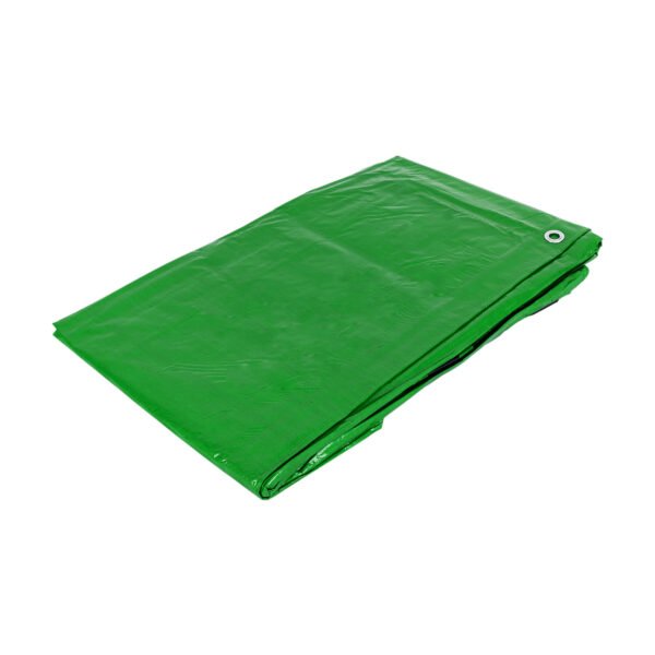 Lona de polietileno 3 x 5 m verde 110 g/m2 PRETUL 26148