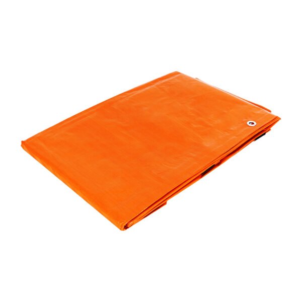 Lona de polietileno 3 x 6 m naranja 110 g/m2 PRETUL 26145