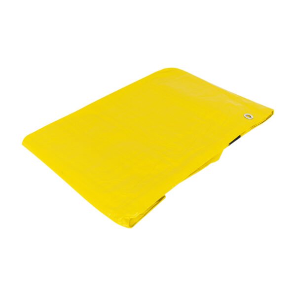 Lona de polietileno 4 x 4 m amarilla 110 g/m2 PRETUL 26159