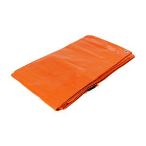 Lona de polietileno 4 x 4 m naranja 110 g/m2 PRETUL 26141