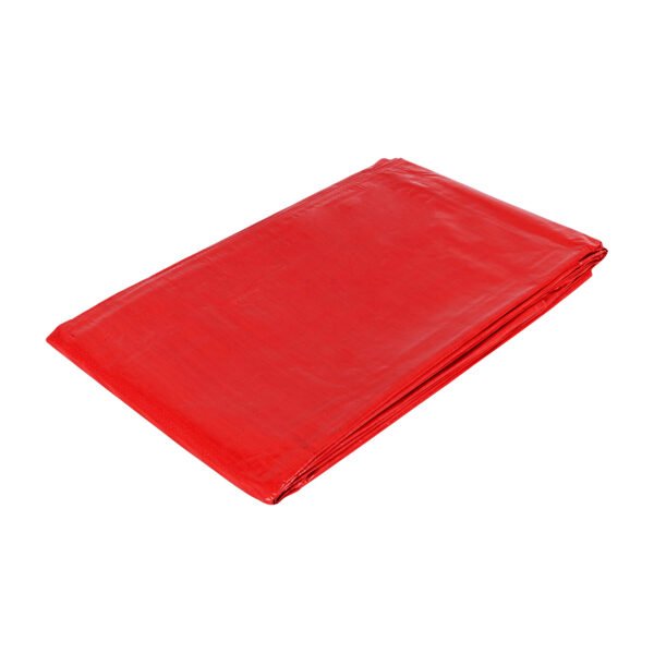 Lona de polietileno 4 x 4 m roja 110 g/m2 PRETUL 26153