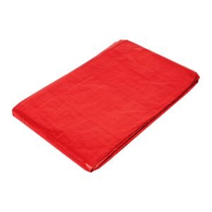 Lona de polietileno 4 x 5 m roja 110 g/m2 PRETUL 23766