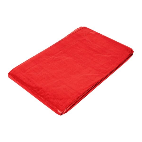Lona de polietileno 4 x 5 m roja 110 g/m2 PRETUL 23766