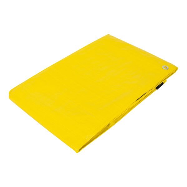 Lona de polietileno 4 x 6 m amarilla 110 g/m2 PRETUL 23743