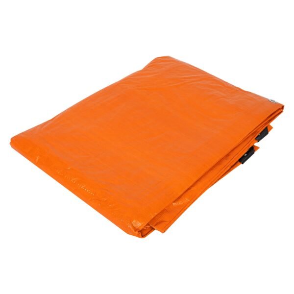 Lona de polietileno 4 x 6 m naranja 110 g/m2 PRETUL 23759