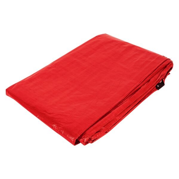 Lona de polietileno 4 x 6 m roja 110 g/m2 PRETUL 23767