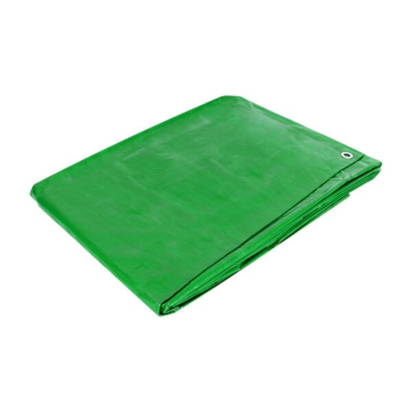 Lona de polietileno 5 x 5 m verde 110 g/m2 PRETUL 26152