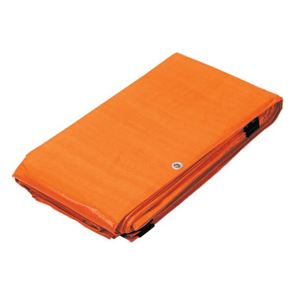Lona de polietileno 5 x 6 m naranja 110 g/m2 PRETUL 23760