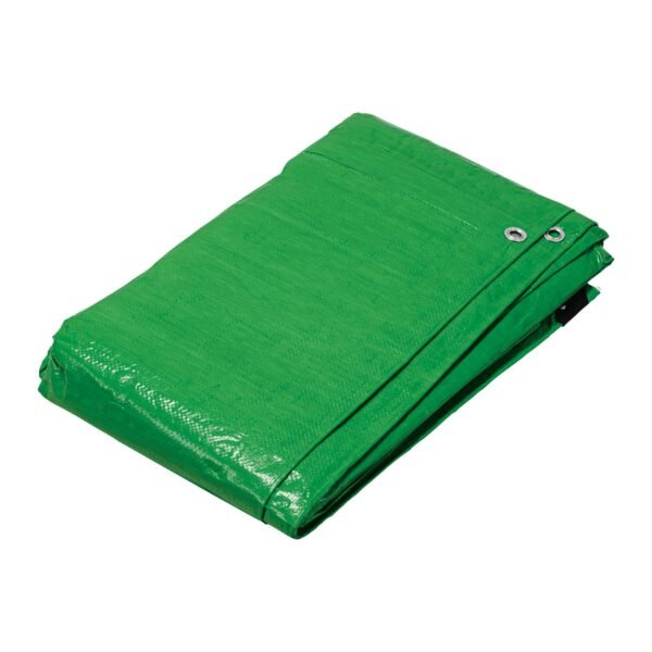Lona de polietileno 5 x 6 m verde 110 g/m2 PRETUL 23752