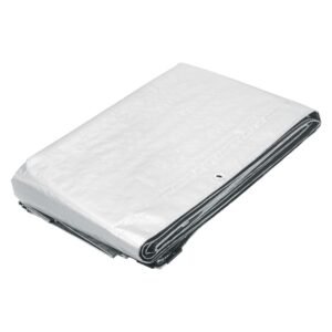 Lona de polietileno 6 x 12 m blanca 110 g/m2 PRETUL 23776
