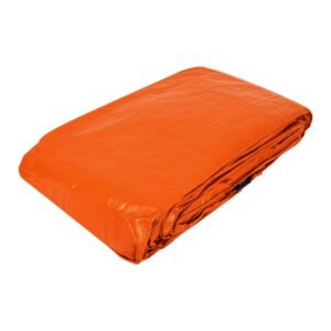 Lona de polietileno 6 x 12 m naranja 110 g/m2 PRETUL 23761