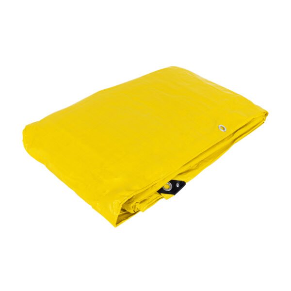 Lona de polietileno 6 x 9 m amarilla 110 g/m2 PRETUL 26162