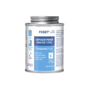 LPVC-250.jpg Limpiador para PVC y CPVC lata 250ml FOSET 48378