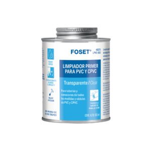 LPVC-500.jpg Limpiador para PVC y CPVC lata 500ml FOSET 48379