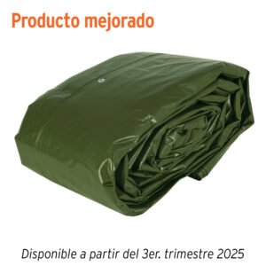 Lona uso rudo 12x17 m verde olivo 240 g/m2 TRUPER EXPERT 16380