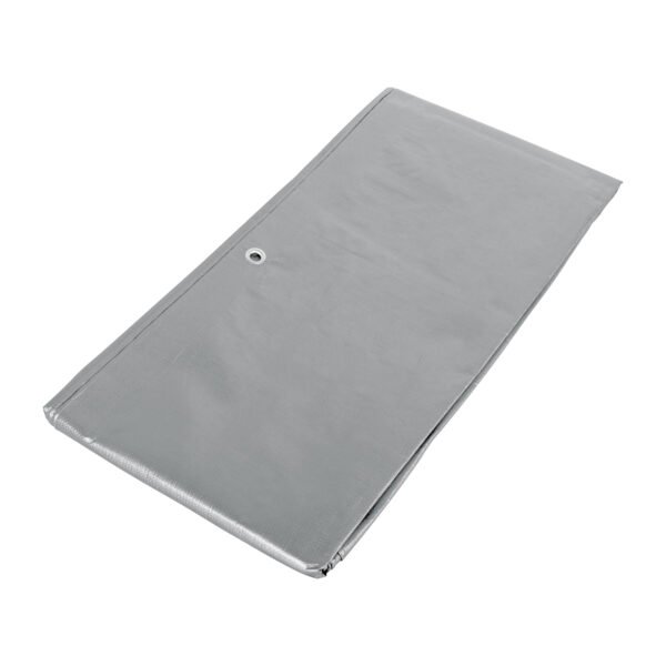Lona de polietileno reforzada 2 x 3 m gris 180g/m2 TRUPER 15361