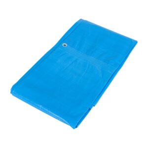 Lona de polietileno reforzada 3 x 3 m azul 180g/m2 TRUPER 15370