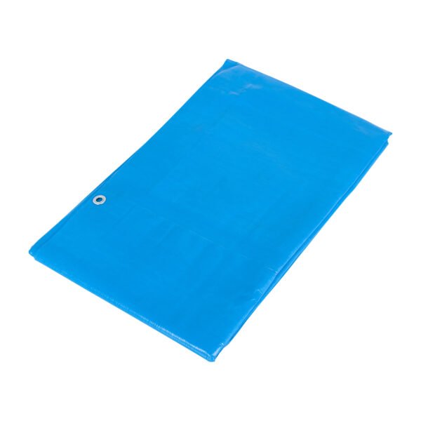 Lona de polietileno reforzada 3 x 4 m azul 180g/m2 TRUPER 15371