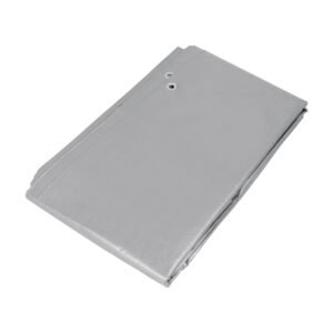 Lona de polietileno reforzada 3 x 5 m gris 180g/m2 TRUPER 10771