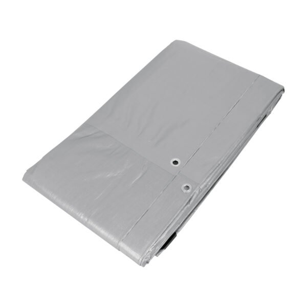 Lona de polietileno reforzada 3 x 6 m gris 180g/m2 TRUPER 10772